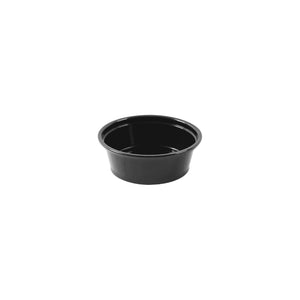 Portion Cups - Black | 1.5 oz by packthismeal.myshopify.com