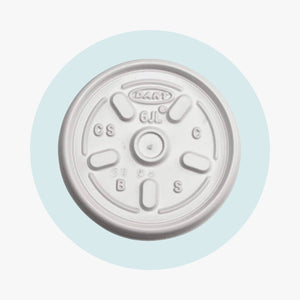6JL VENTED LIDS For 6oz Cups
