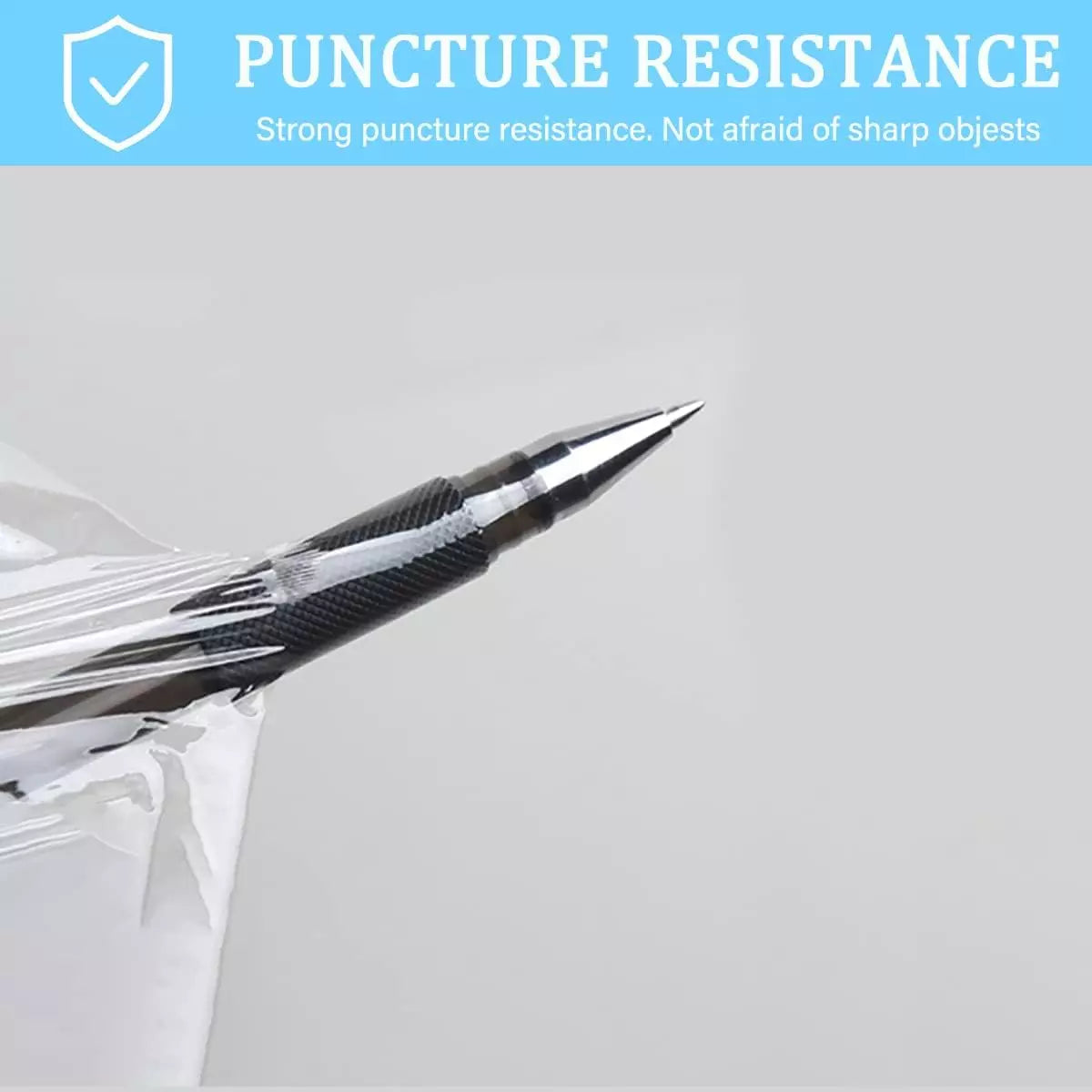 80 Guage Clear Stretch Wrap 18" x 1500ft