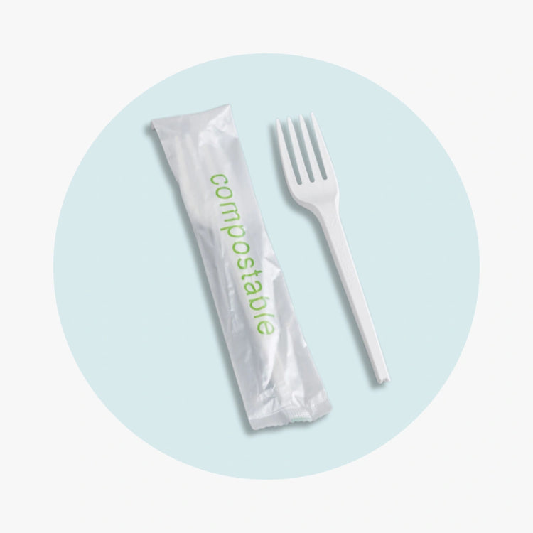Cornstarch Forks - Loose by packthismeal.myshopify.com