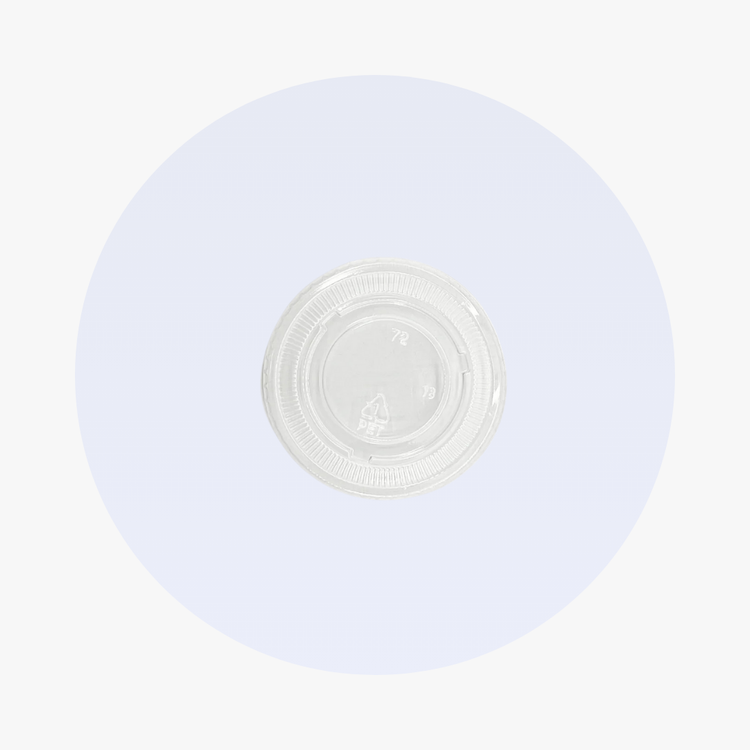 PET Lids For 3.25 oz to 4 oz