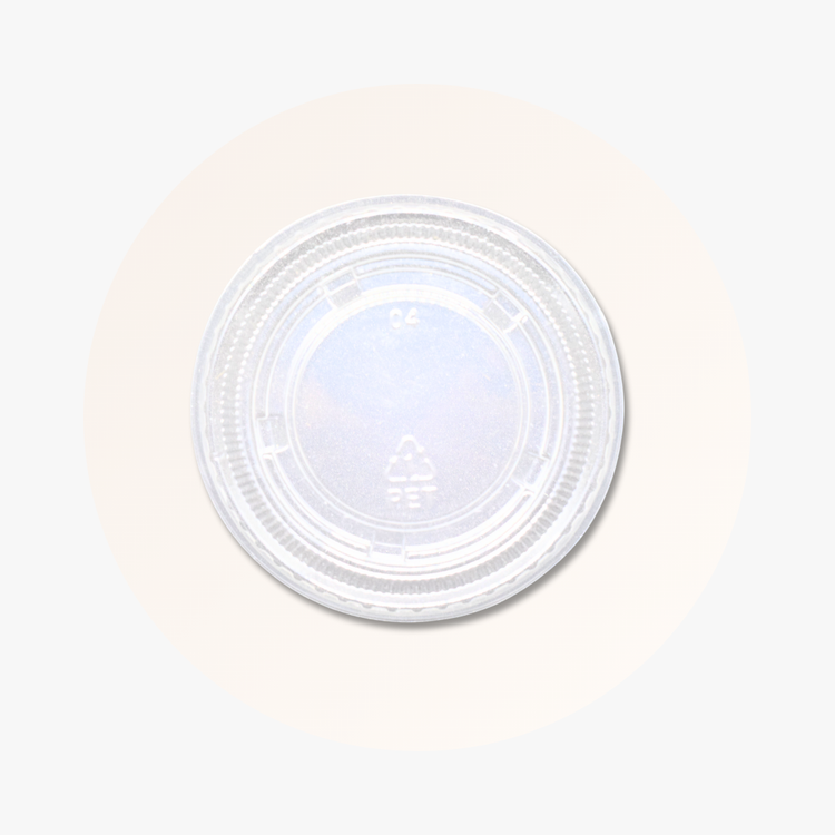 Portion Cups Lids For 3.25 oz to 4 oz