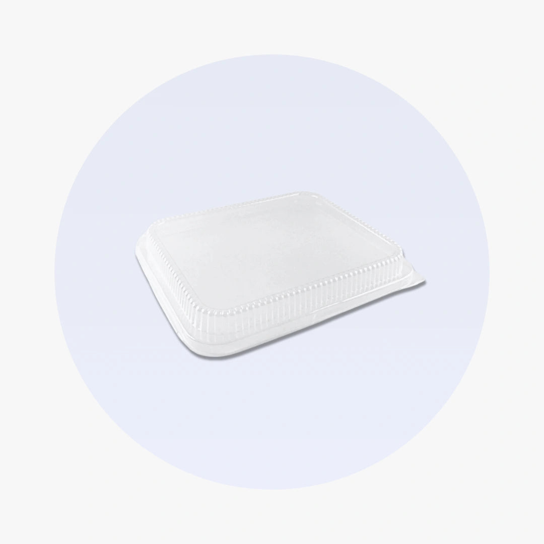 Plastic Dome Lids For Half Foil Pans by packthismeal.myshopify.com
