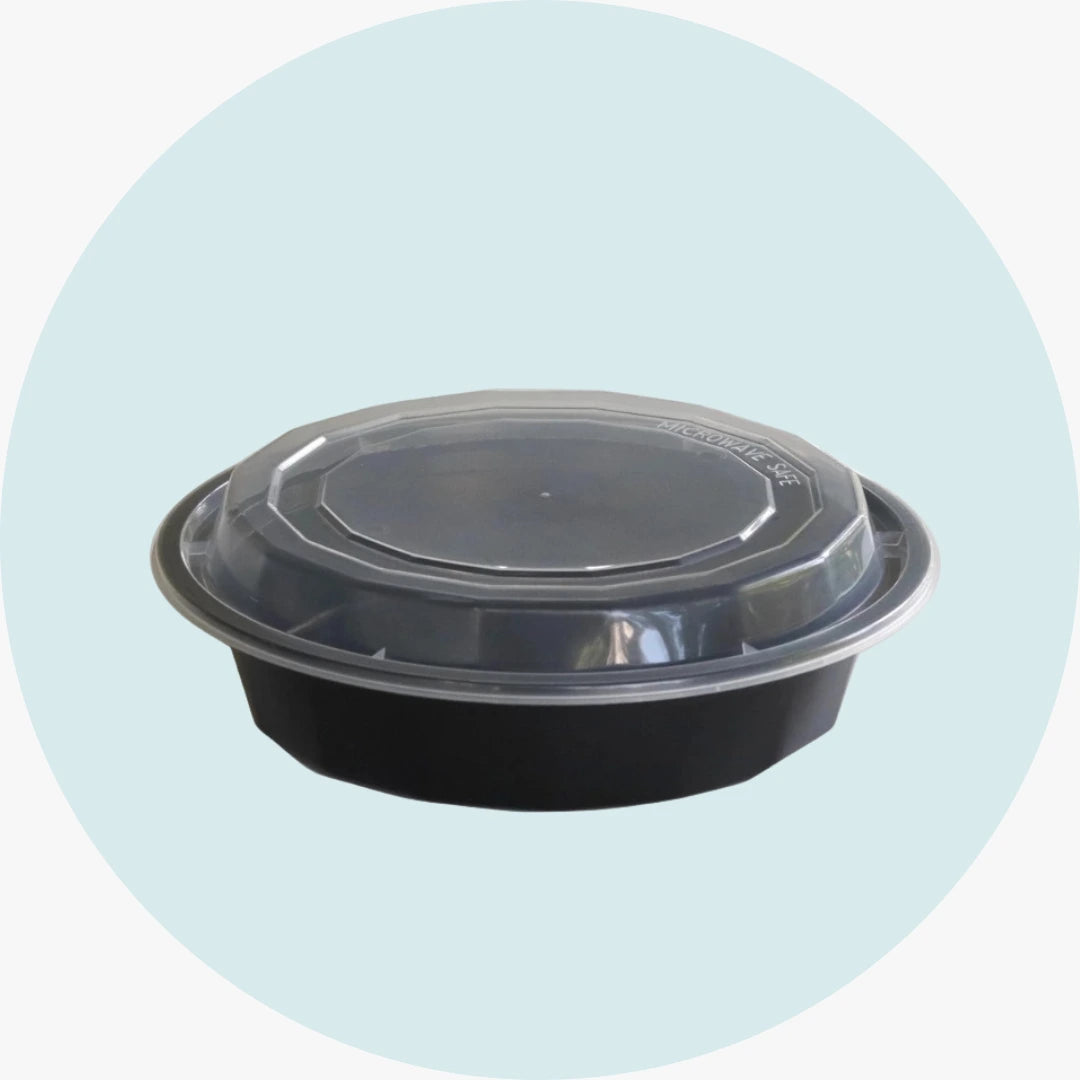 ROUND PLASTIC CONTAINER