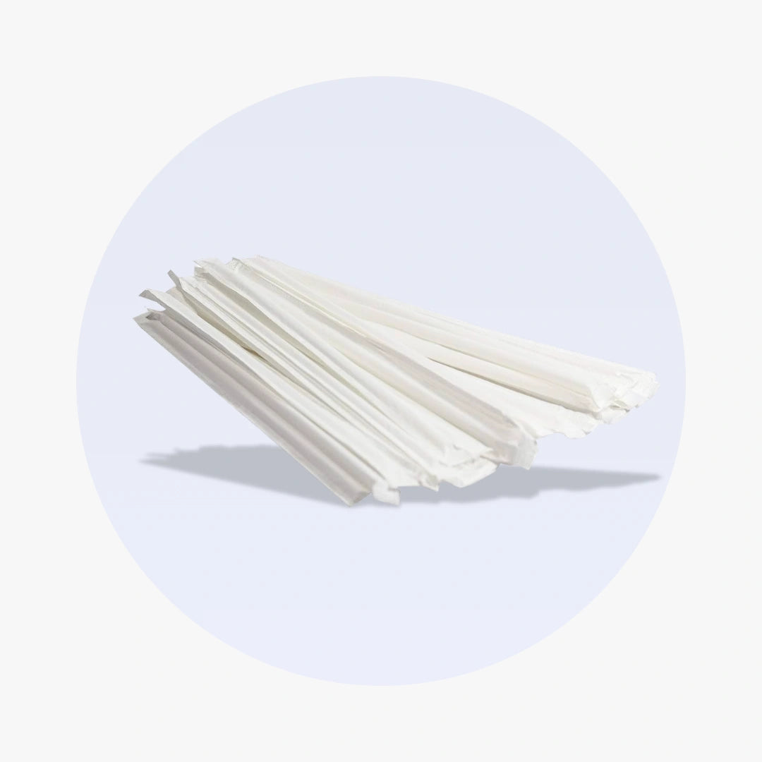 10.25" PLASTIC JUMBO STRAWS