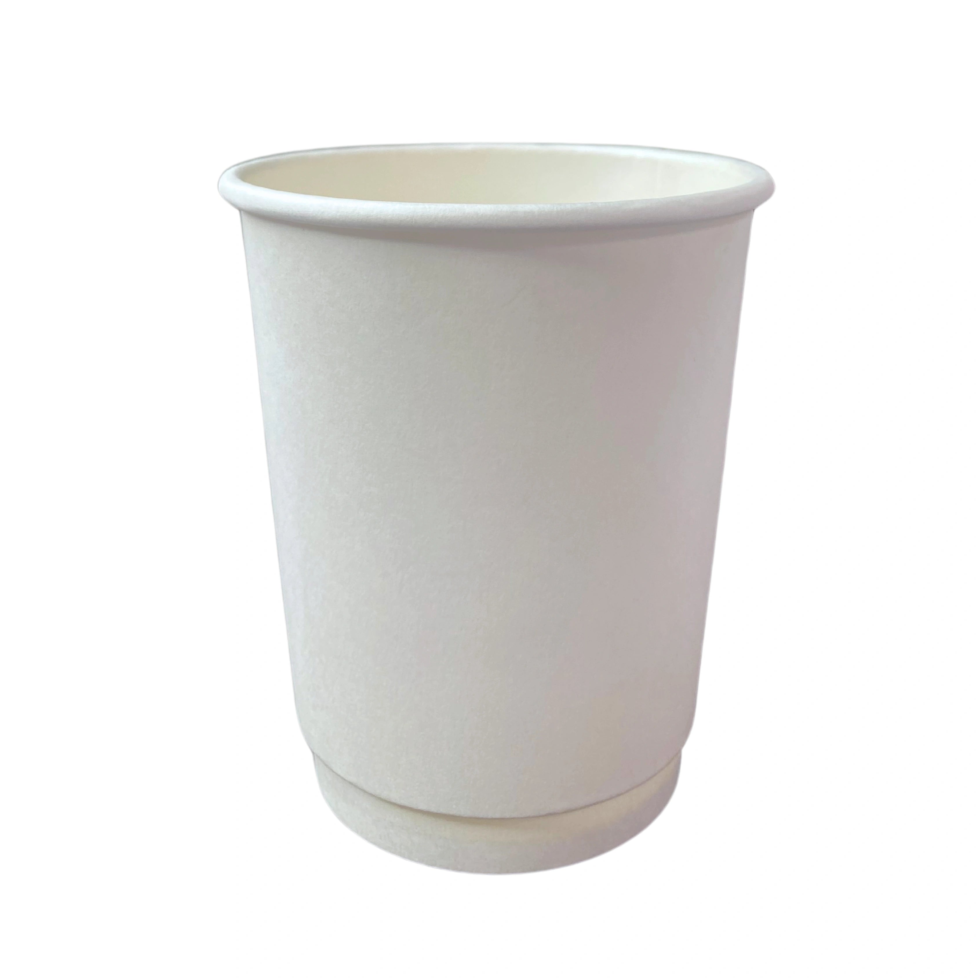 DOUBLE WALL PAPER CUPS - WHITE - 10 oz