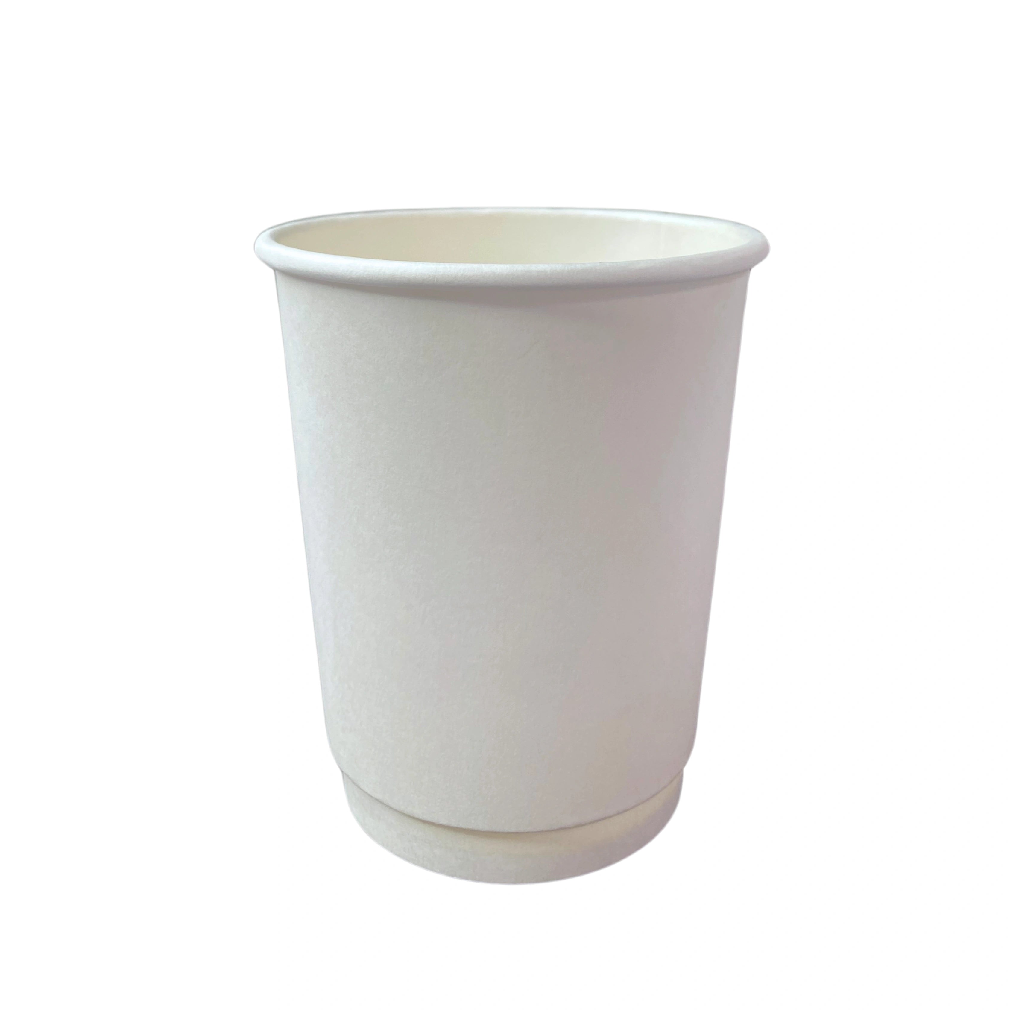 DOUBLE WALL PAPER CUPS - WHITE - 12 oz