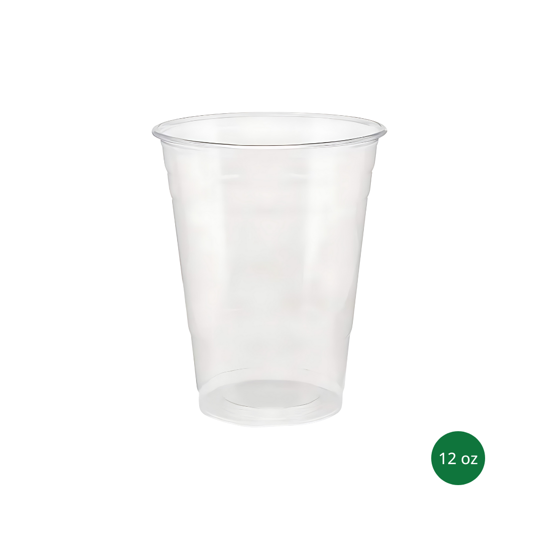 CLEAR PLASTIC CUP | 12 Oz
