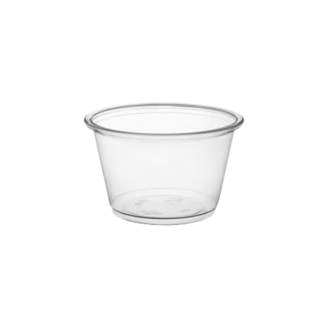 Vasos para porciones - Transparentes | 4 oz