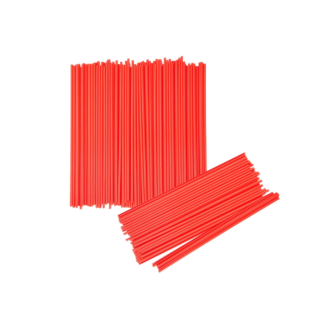 7" PLASTIC STIRRERS | Red