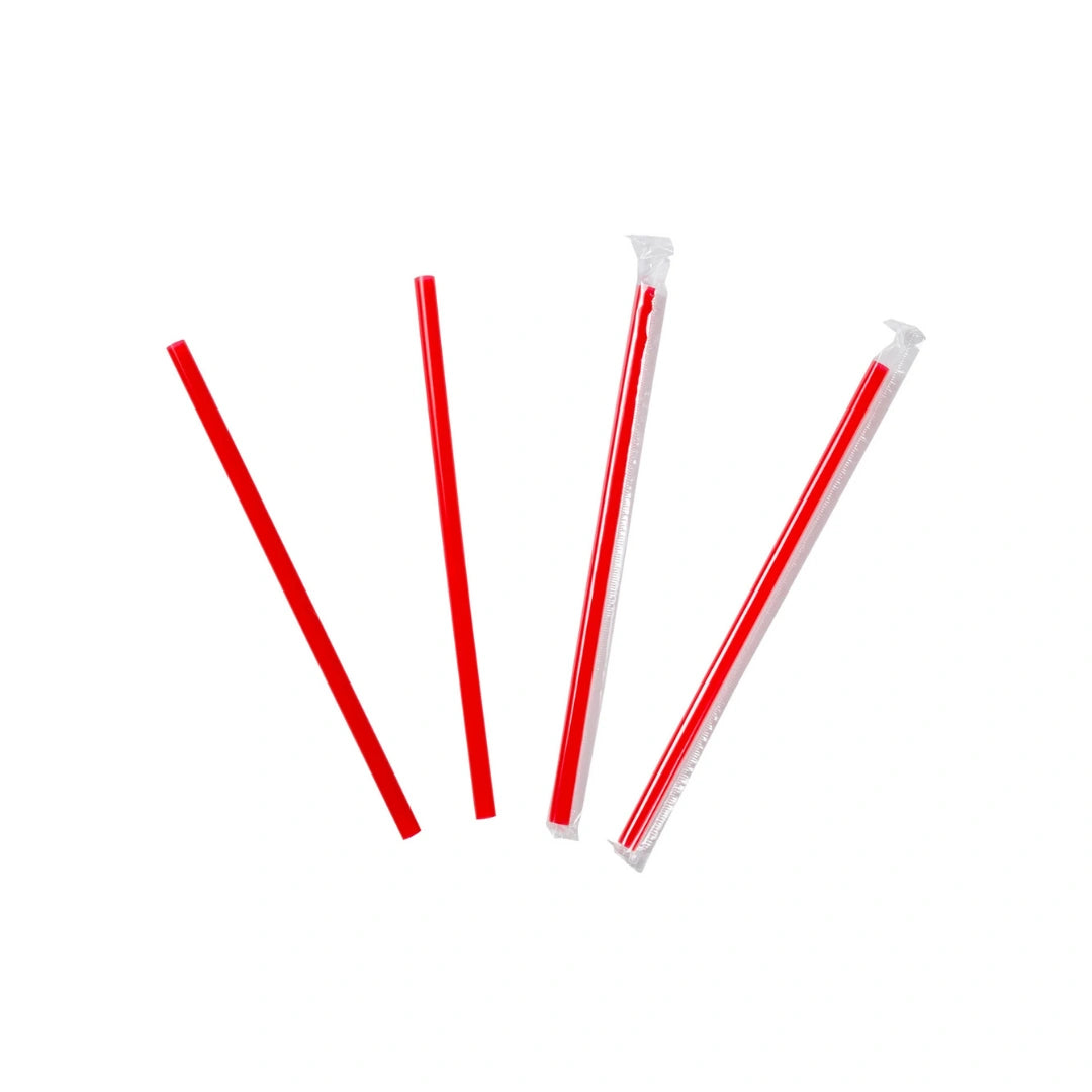 7.75" PLASTIC GIANT STRAWS