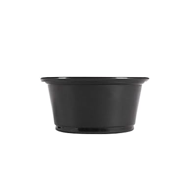 Black PP Portion cups | 2 Oz