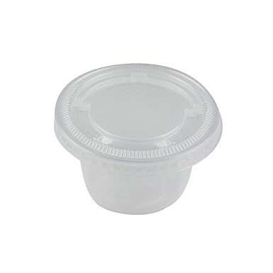 Portion cup Lid PET | 3.25-4.5 Oz