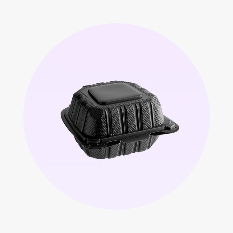 Plastic Hinged Take-Out Container