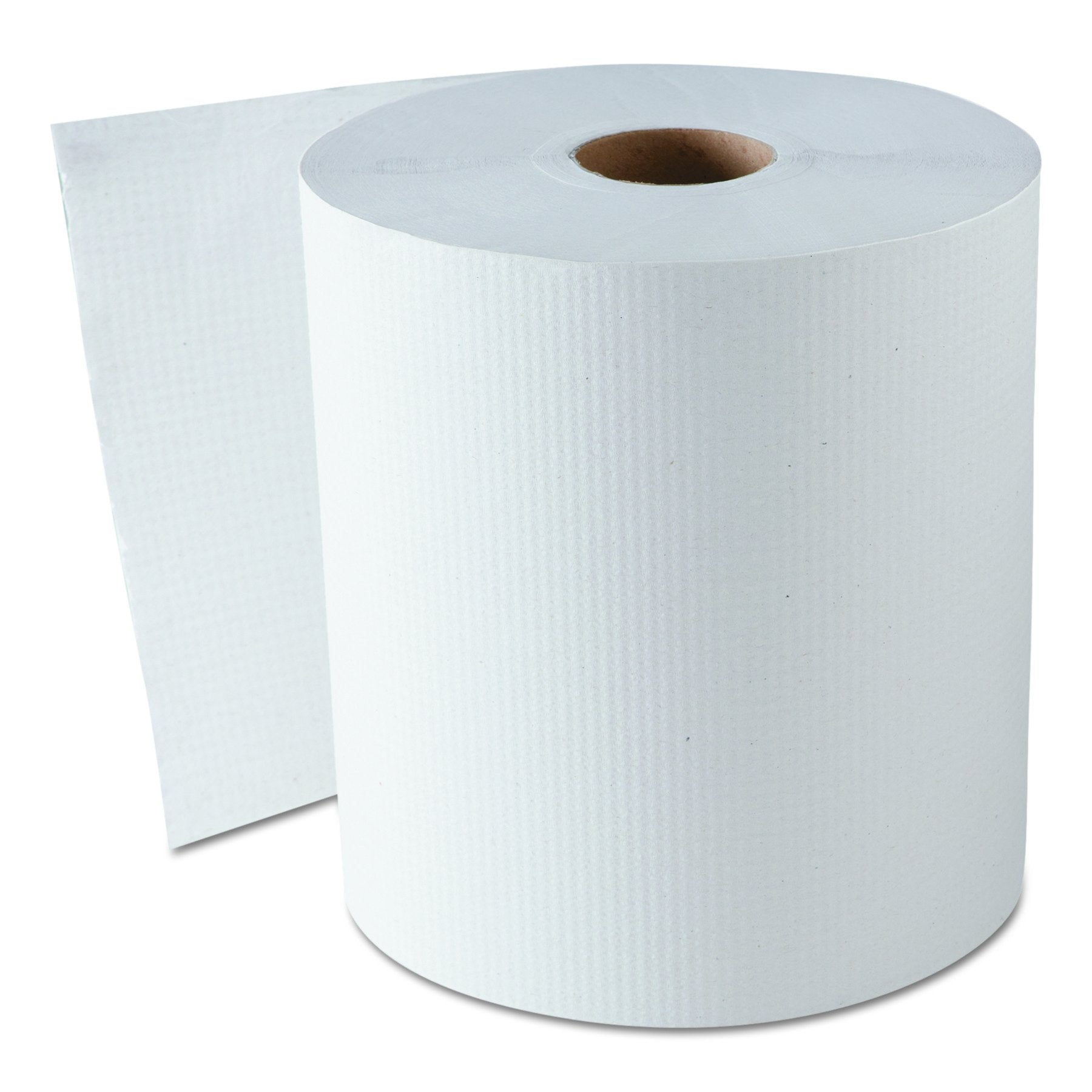 Hard Wound Rolls White - 8"