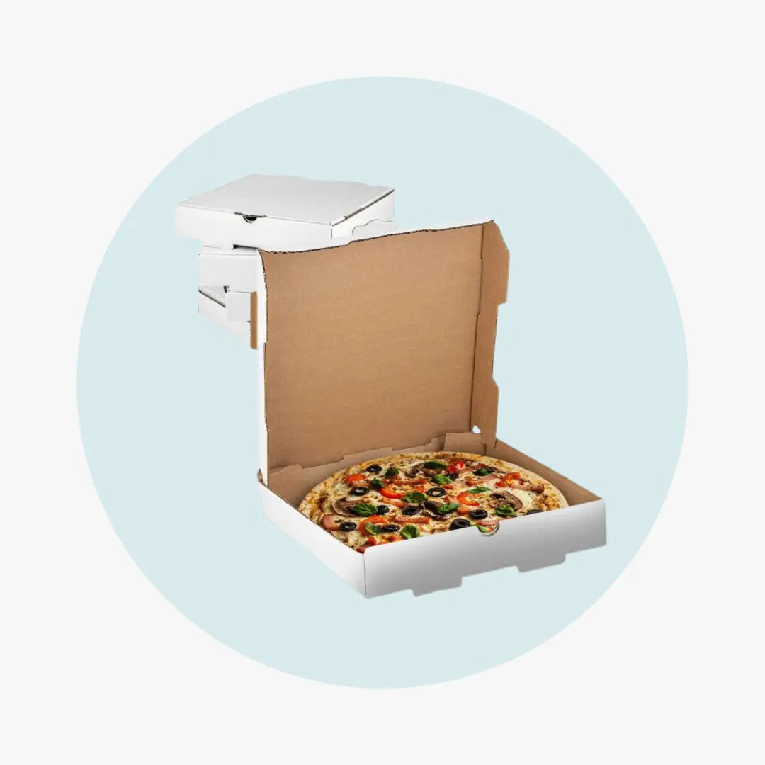 CAJA DE PIZZA DE CARTÓN CORRUGADO | 8"