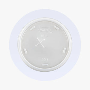 8SL STRAW SLOT LIDS For 8oz Cup