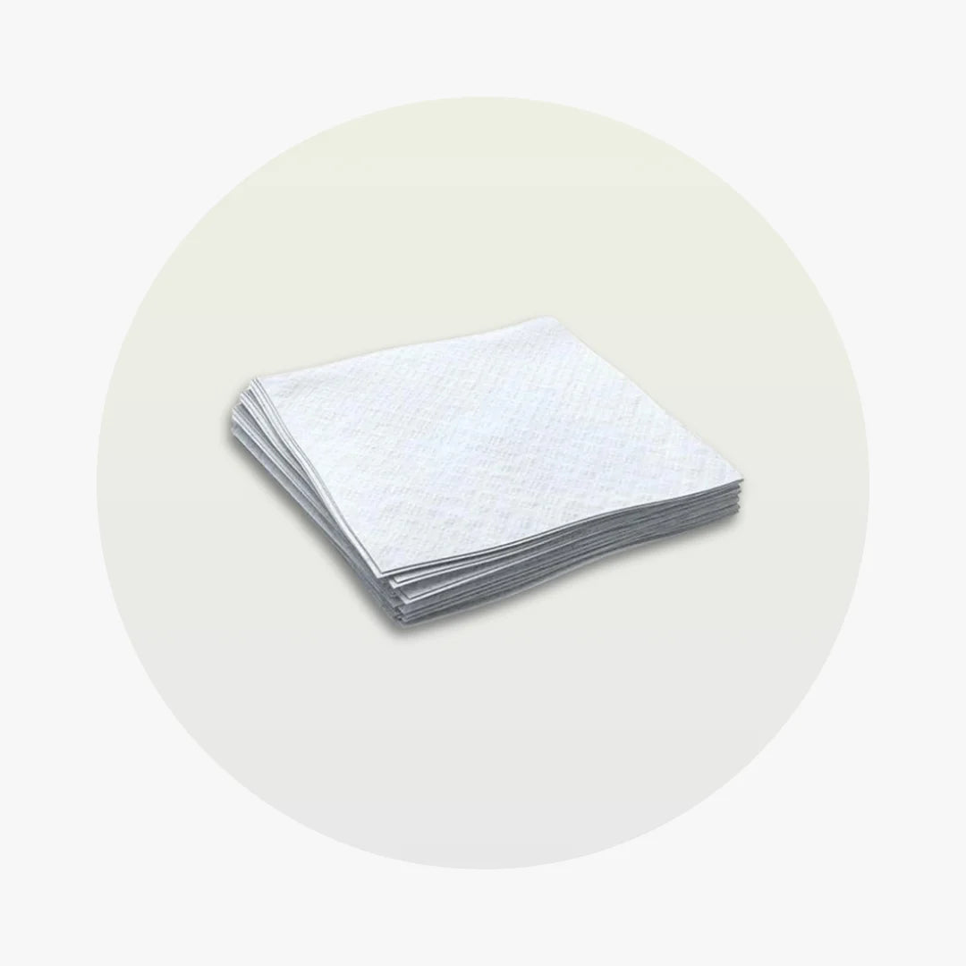 BEVERAGE NAPKINS WHITE