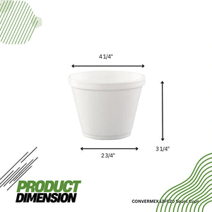 CONVERMEX 12FC20 Squat Cups | 12 oz