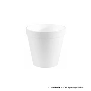 CONVERMEX 32FC48 Squat Cups 32 oz