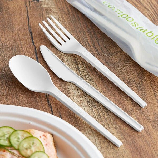 Cornstarch Cutlery Set