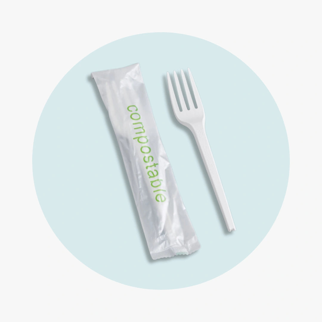 Cornstarch Forks - Loose by packthismeal.myshopify.com