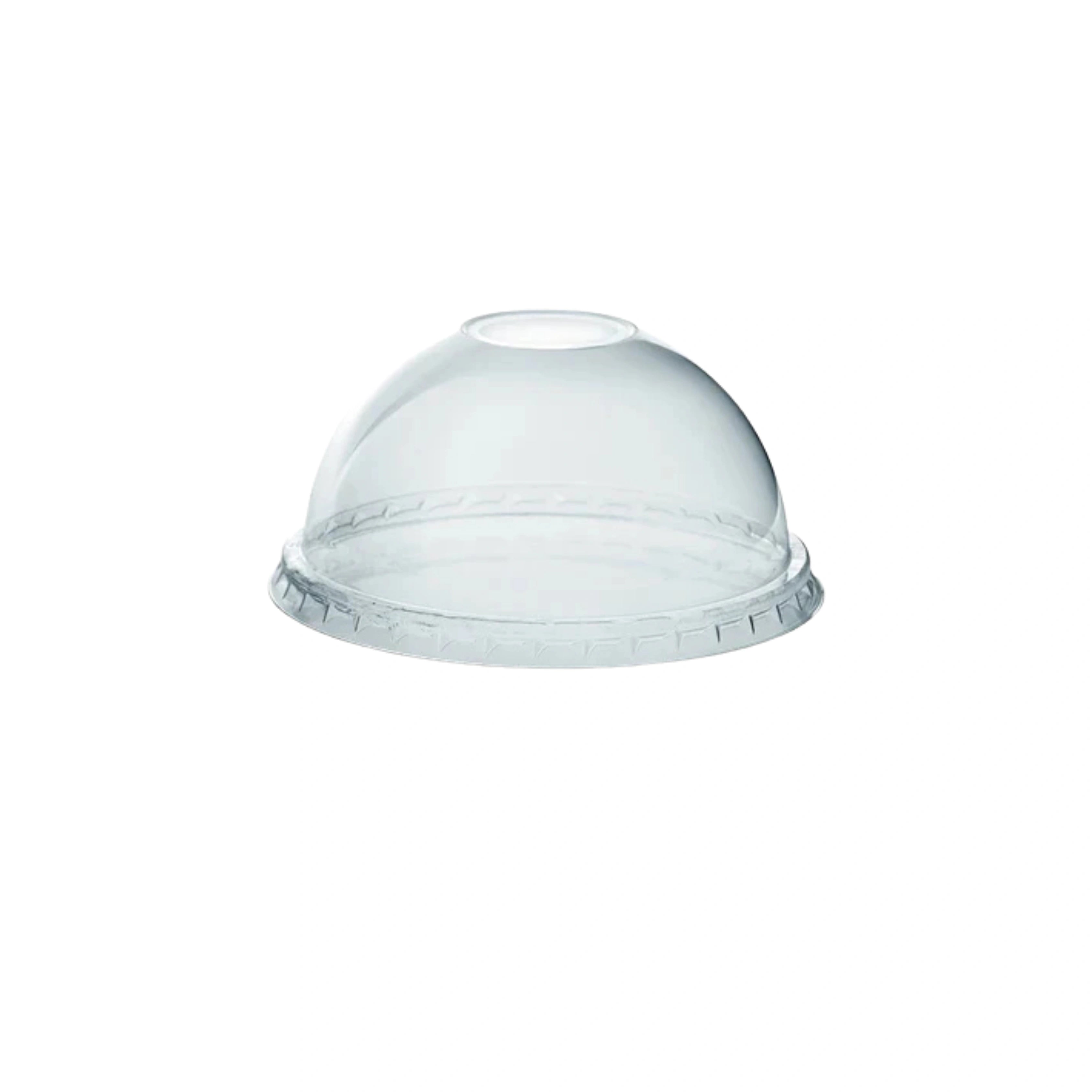 DOME LIDS WITH HOLE(98mm) FOR 12-24oz