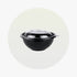 Plastic Salad Bowl with Lid | 48 oz