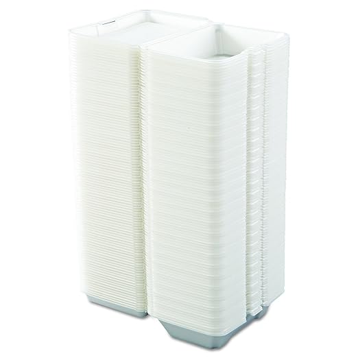 Dart 205HT1 White Foam Take Out Container