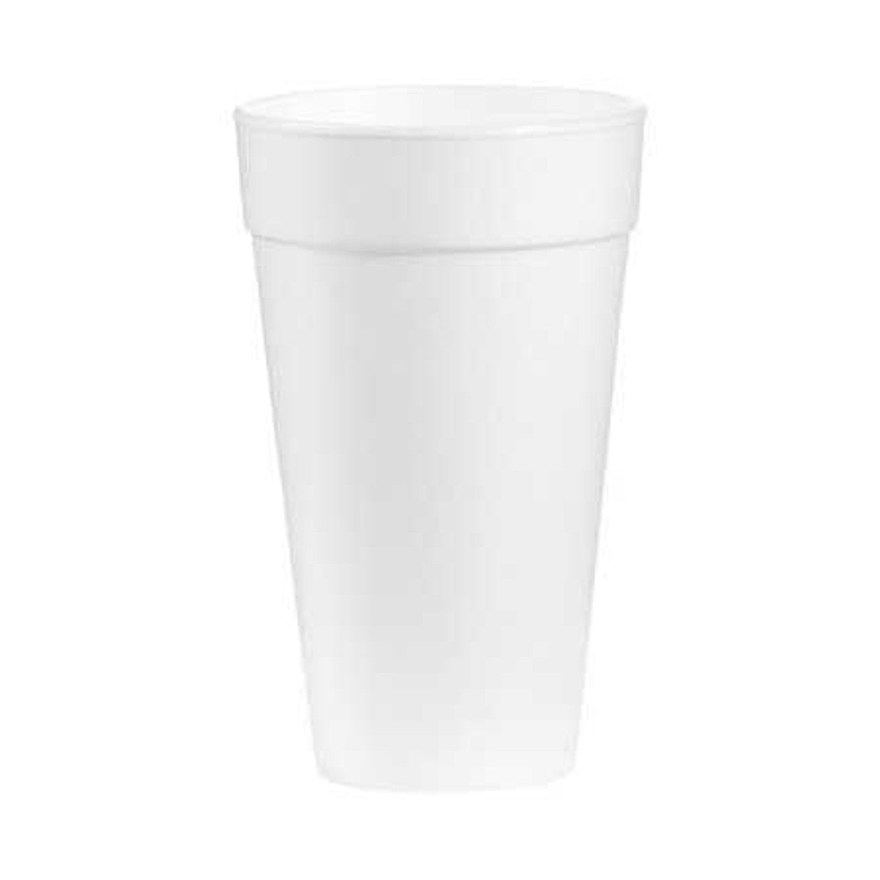 Wincup Drinking Cup 32oz. White Styrofoam Disposable - 300CT