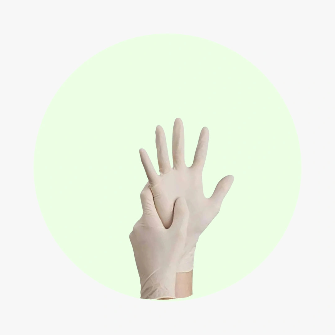 Latex Gloves (100 Pieces/Case) S" - PACK THIS MEAL