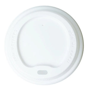 PAPER CUP SIP LIDS - WHITE 80 MM