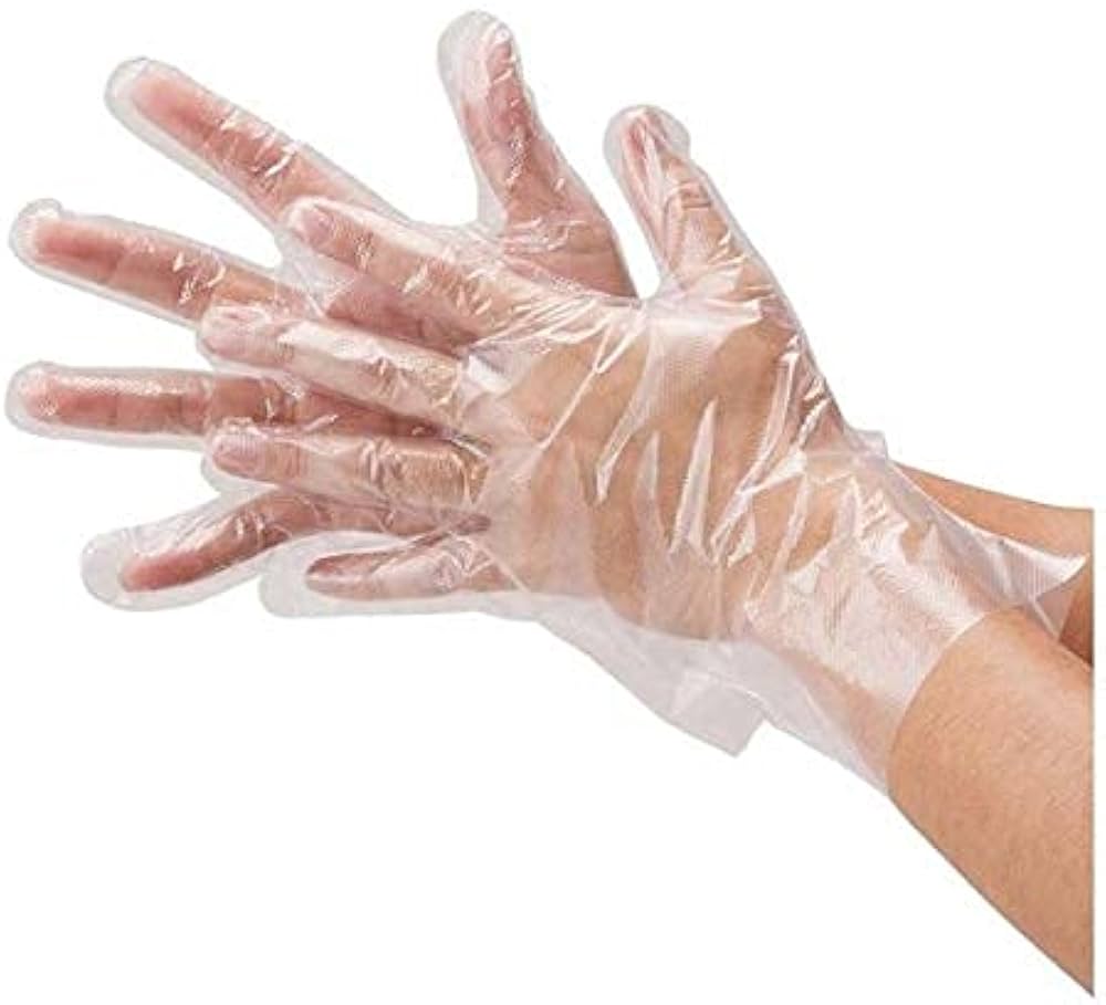 POLY GLOVES (500 Pieces/Case) UNIVERSAL - PACK THIS MEAL