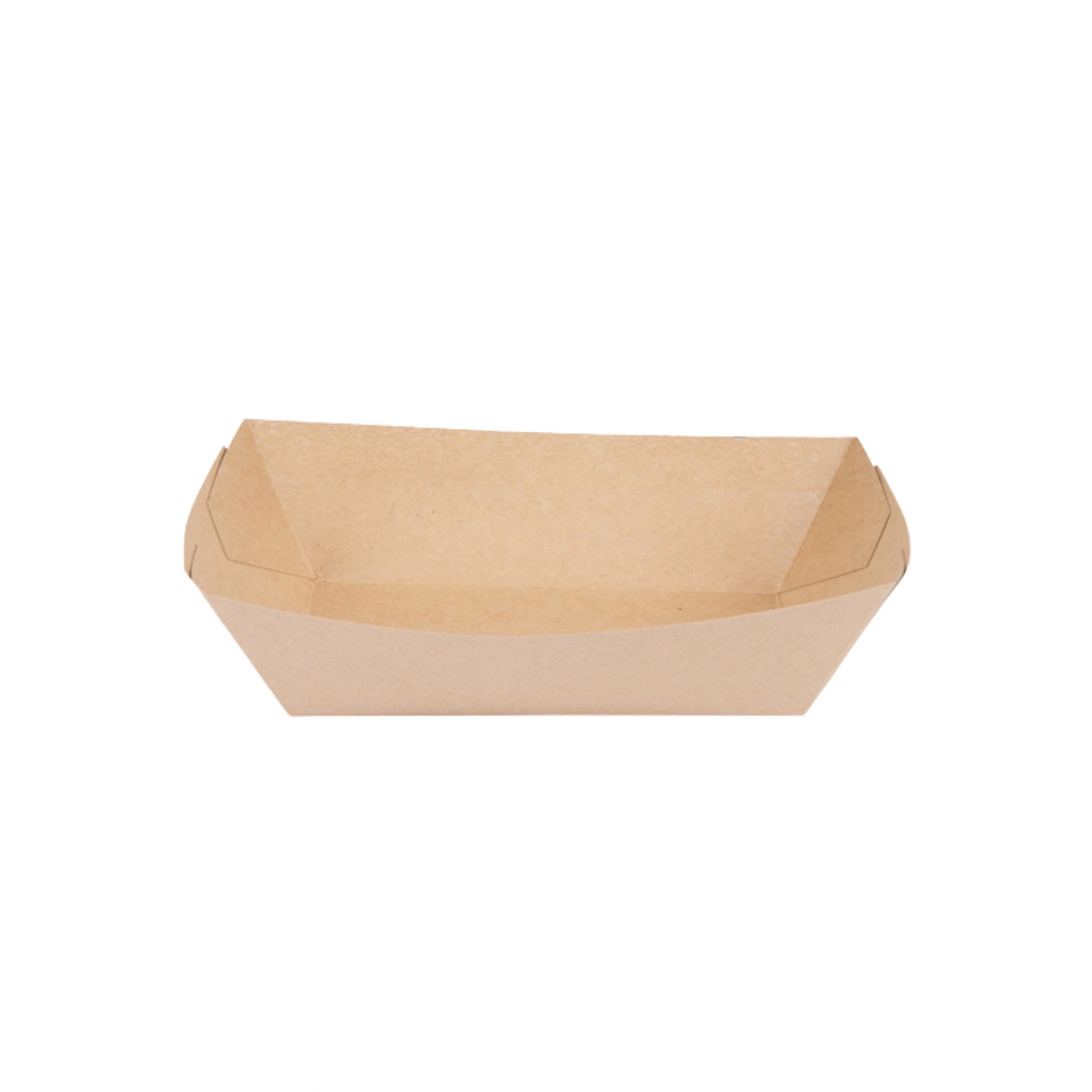 Paper Food Boat Tray - Kraft | 1/2 lb