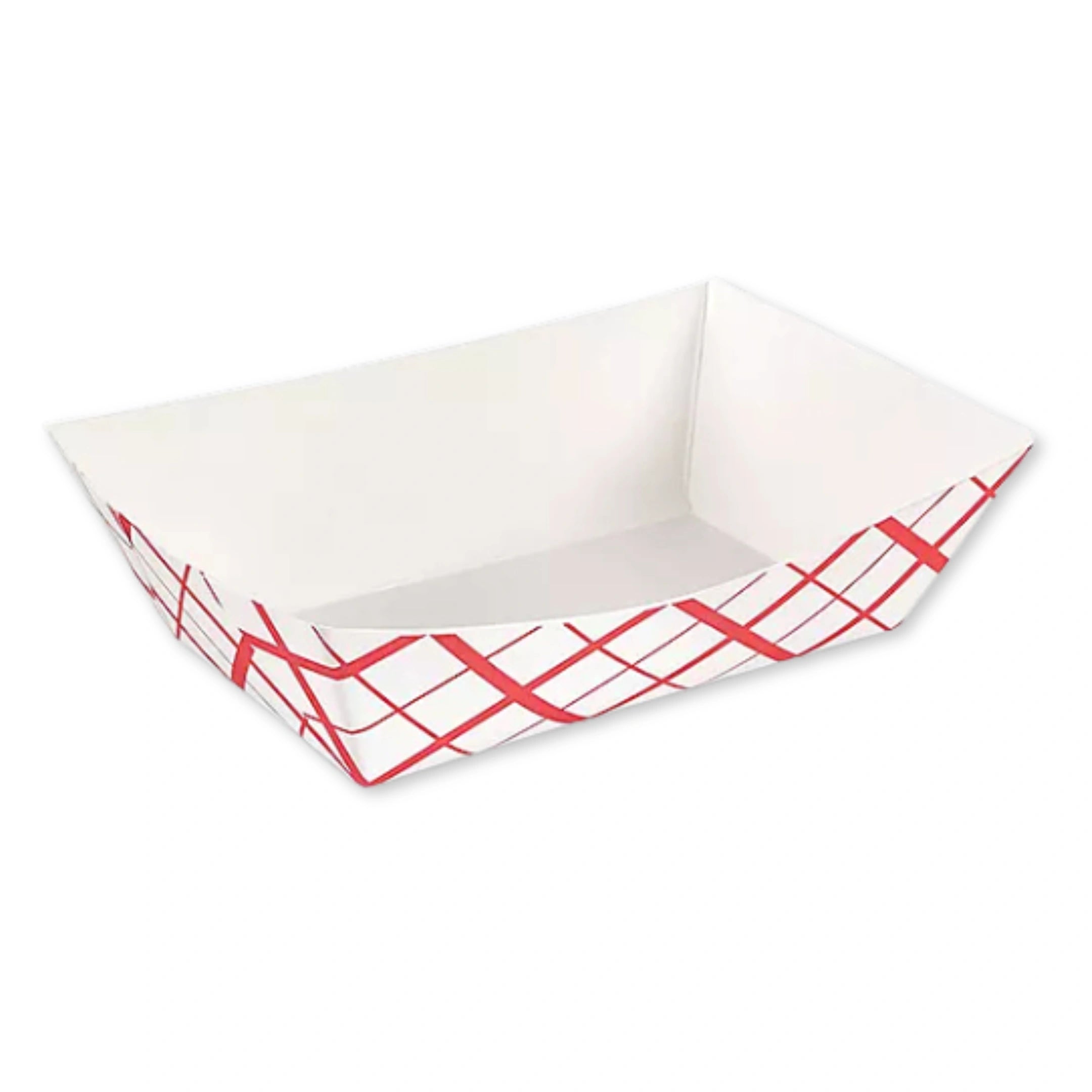 Paper Food Boat Tray - Red & White | 5 lb