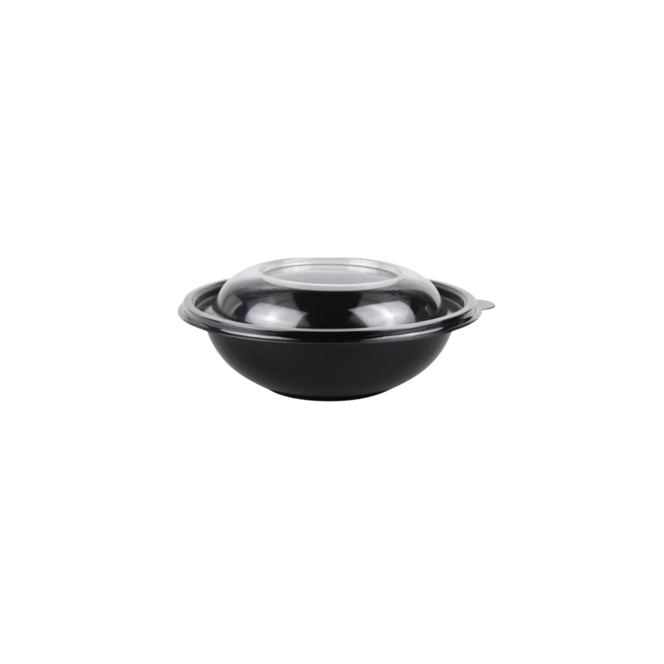 Plastic Salad Bowl with Lid | 24 oz