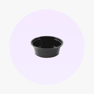 Portion Cups - Black | 1.5 oz