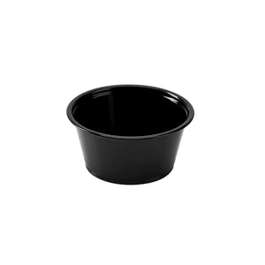 Portion Cups - Black | 3.25 oz