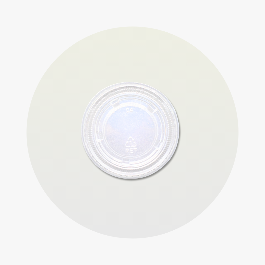 Portion Cups Lids | For 1 oz by packthismeal.myshopify.com