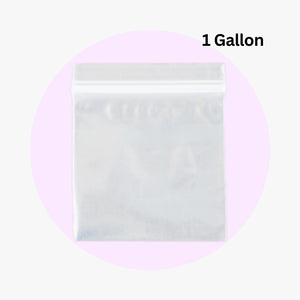 Reclosable Zipper Bags 1 Gallon - PACK THIS MEAL