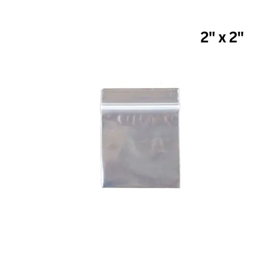 Reclosable Zipper Bags 2" x 2" - PACK THIS MEAL