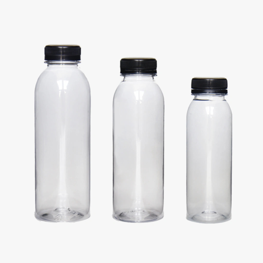 Round Shaped PET Bottles