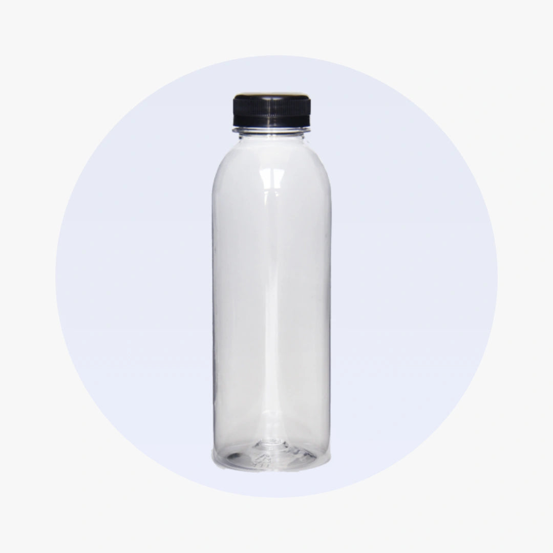 Round Shaped PET Bottles 24 oz