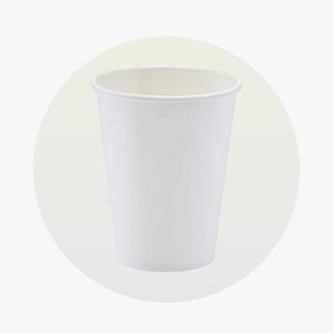 SINGLE WALL PAPER CUPS - WHITE - 20 oz