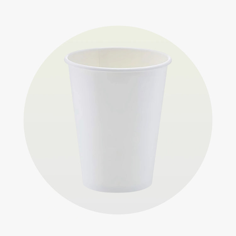 SINGLE WALL PAPER CUPS - WHITE - 20 oz