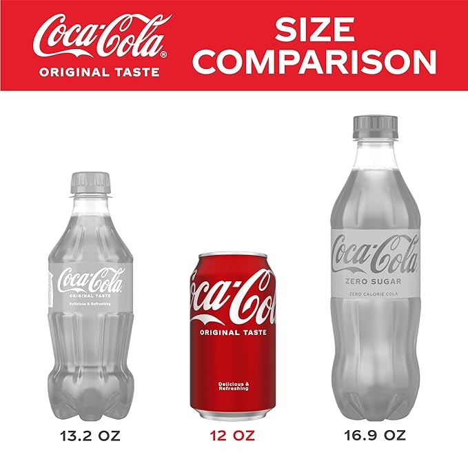 Soda Can (Coka-Cola, Sprite, Pepsi etc.) 12 oz - PACK THIS MEAL