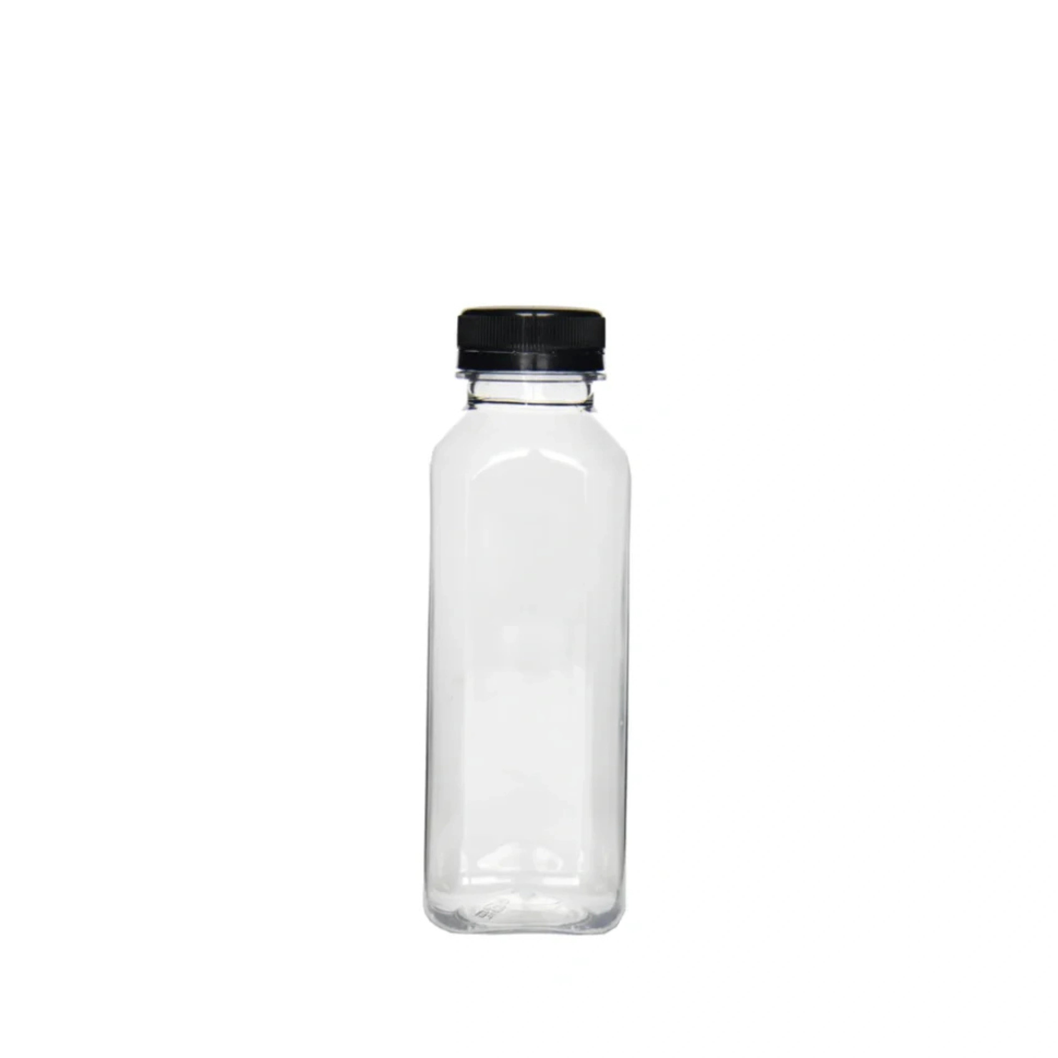 Square Shaped PET Bottles | 12 oz