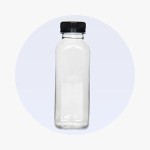 Square Shaped PET Bottles 24 oz