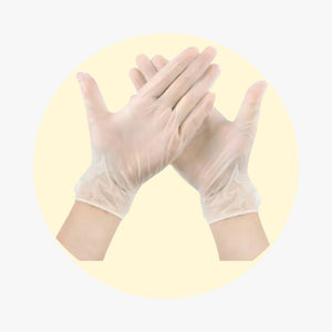 Vinyl Gloves Powder Free (100 Pieces/Case) XL" - PACK THIS MEAL