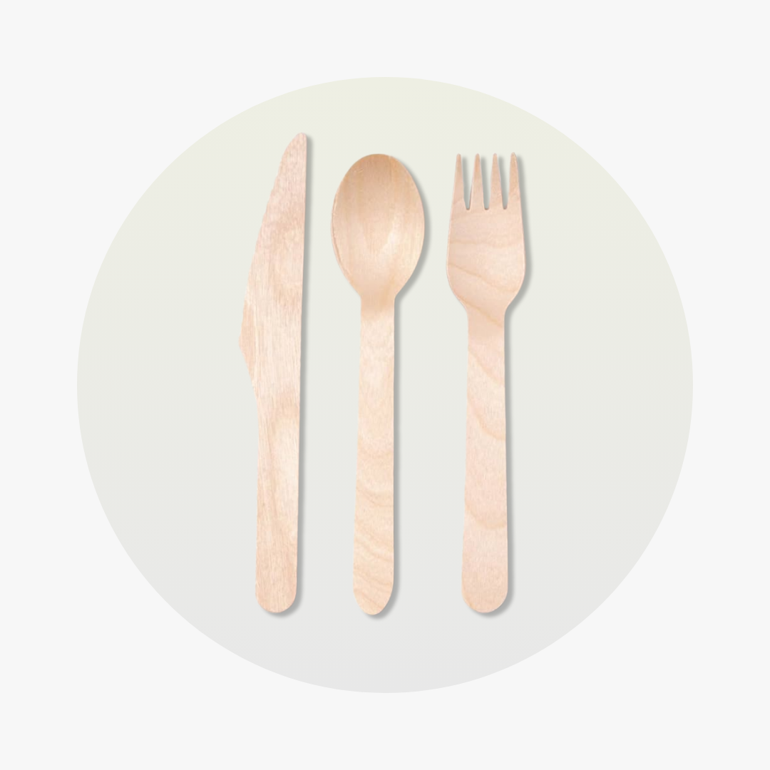 Wooden Cutlery Set